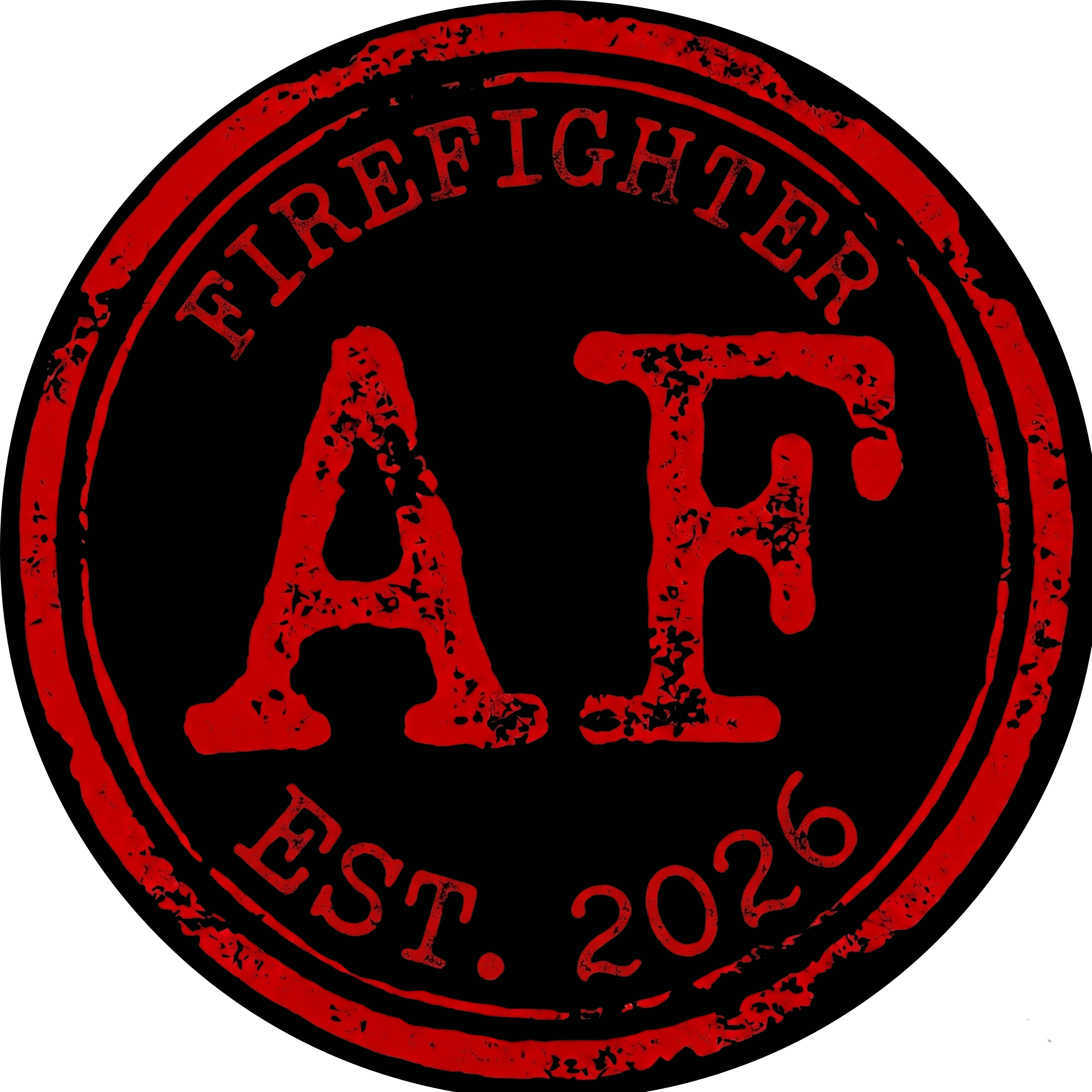 AF Sticker 3" Round